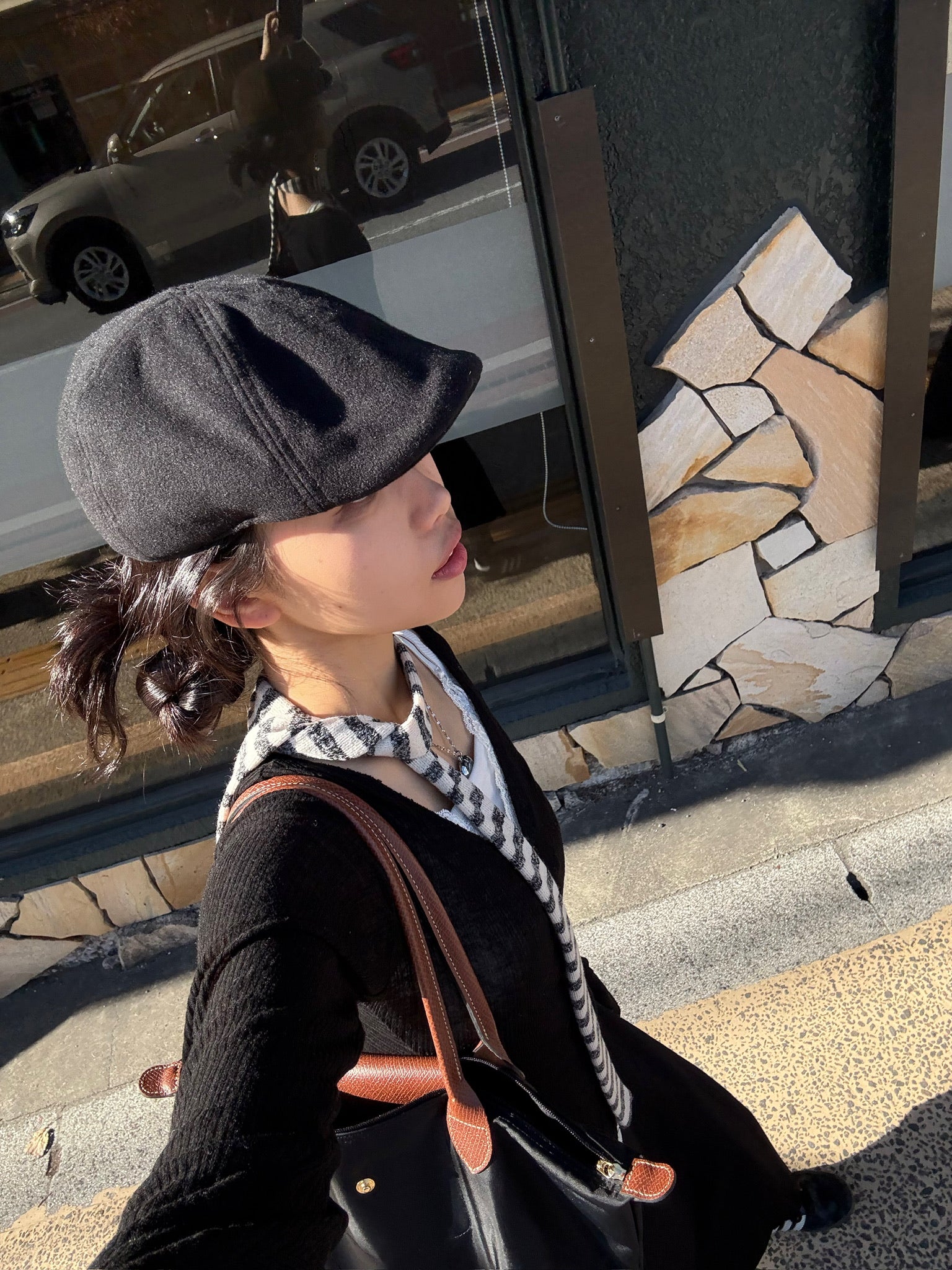 Cozy Oat | Skinny Scarf