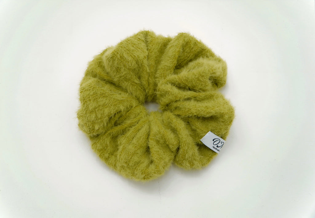Matcha Plush Scrunchie