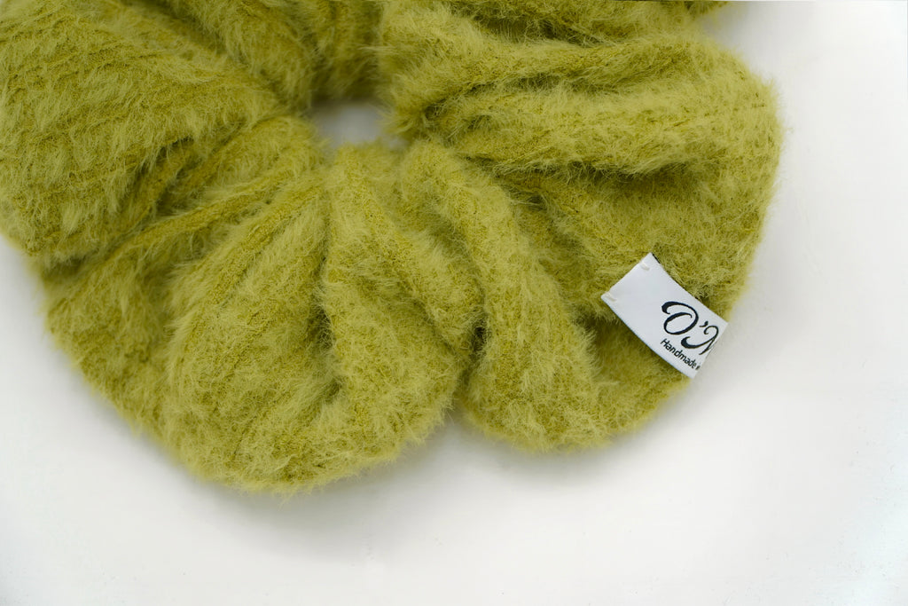 Matcha Plush Scrunchie