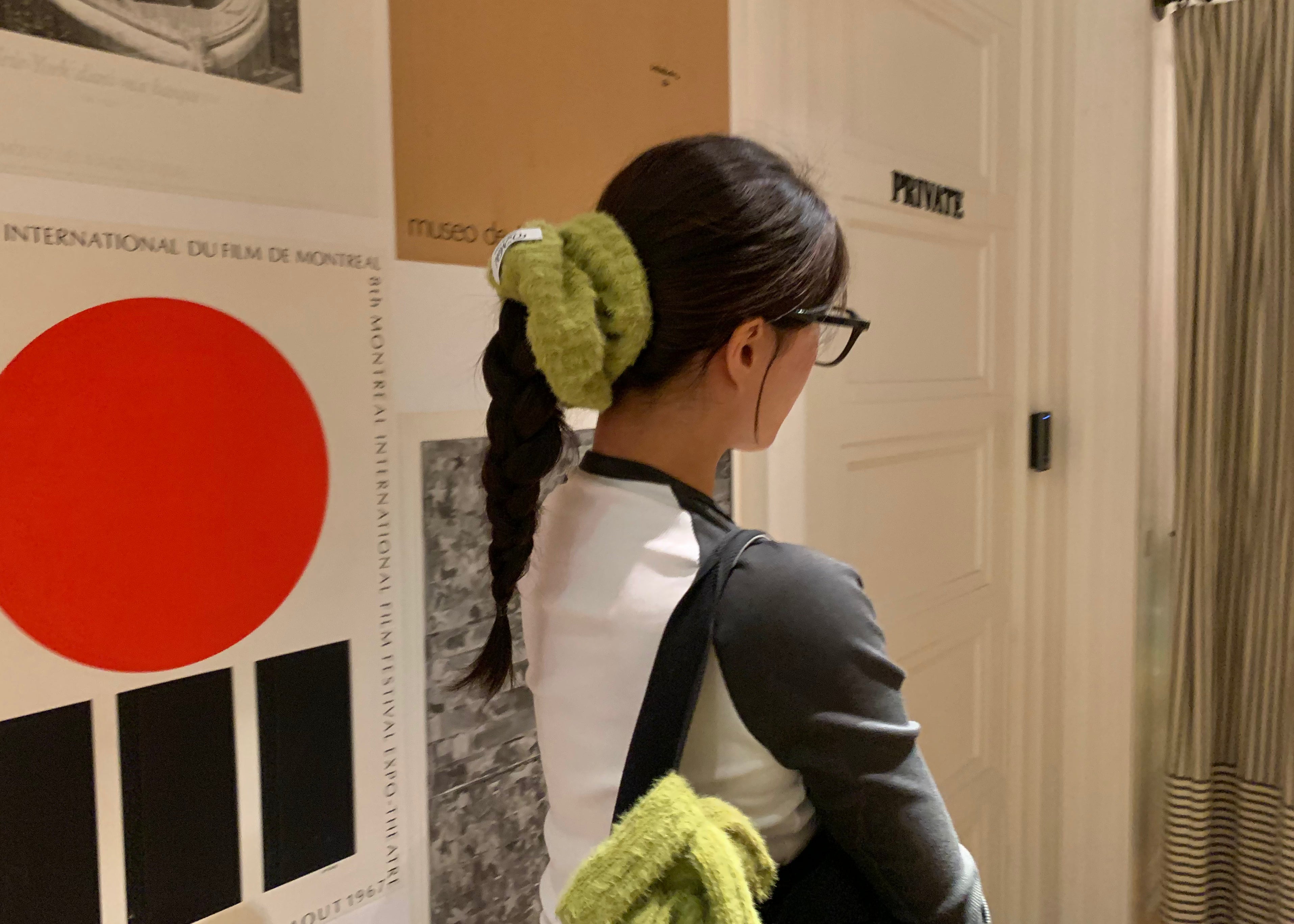 Matcha Plush Scrunchie