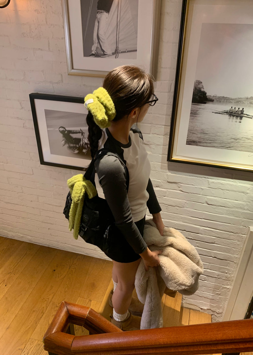 Matcha Plush Scrunchie