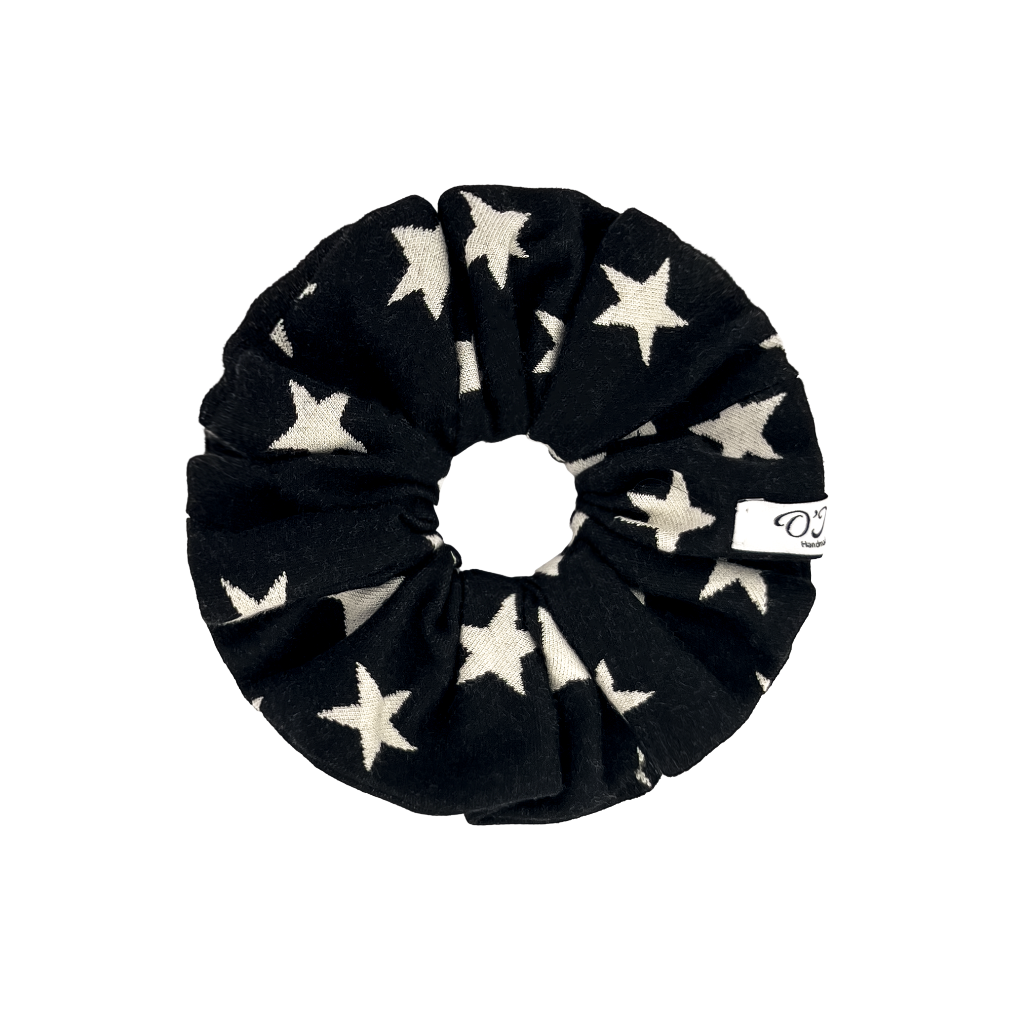 Retro Star | Knit Scrunchie