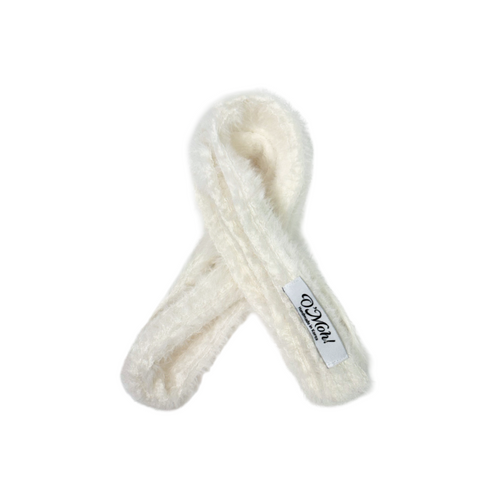 Cloud Puff | Faux Fur Skinny Scarf