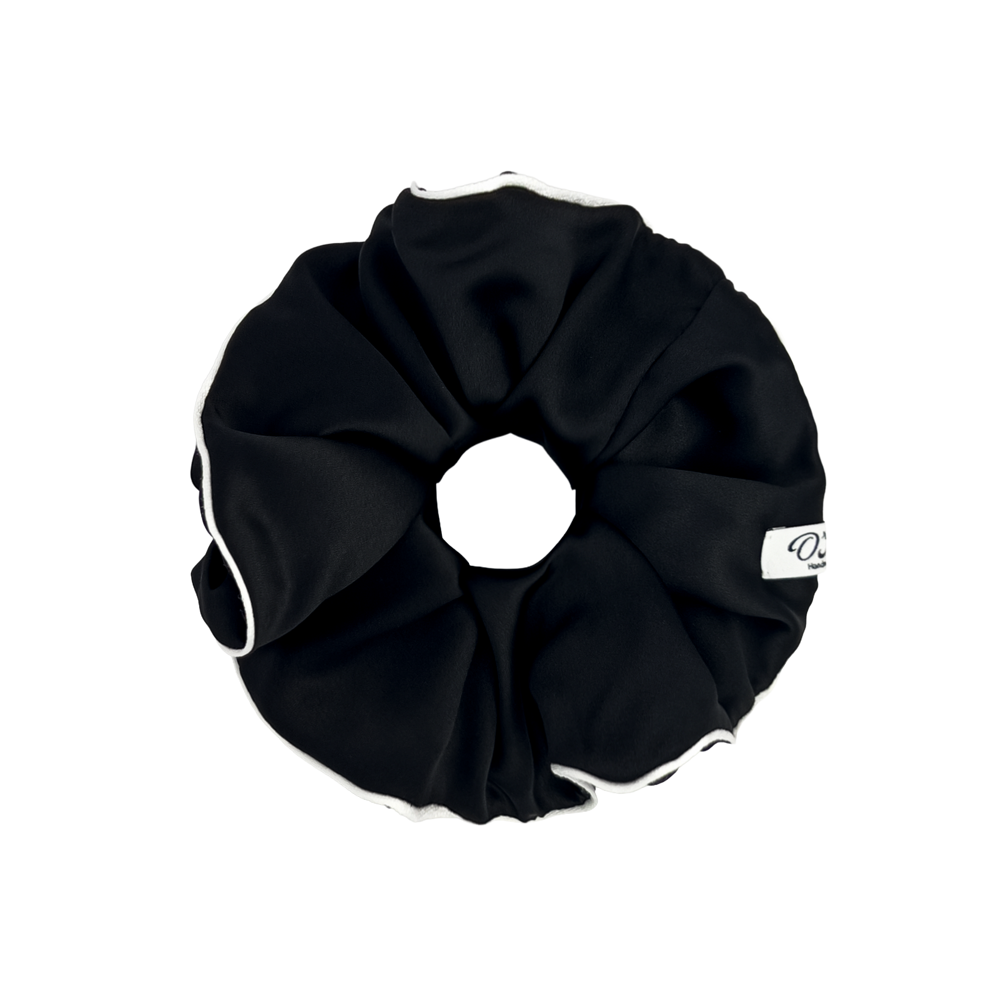 Eclipse | Piped Silk Scrunchie