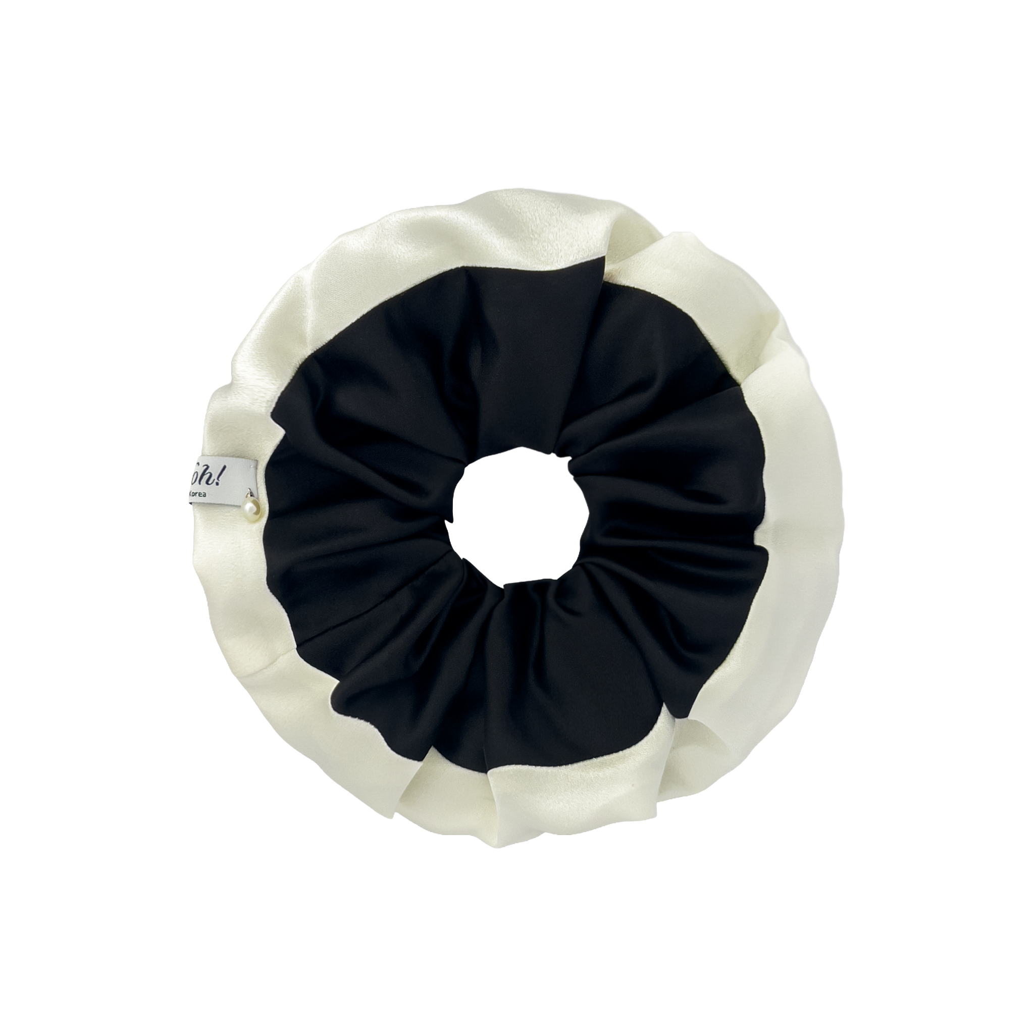 Luna Pearl | Satin Scrunchie