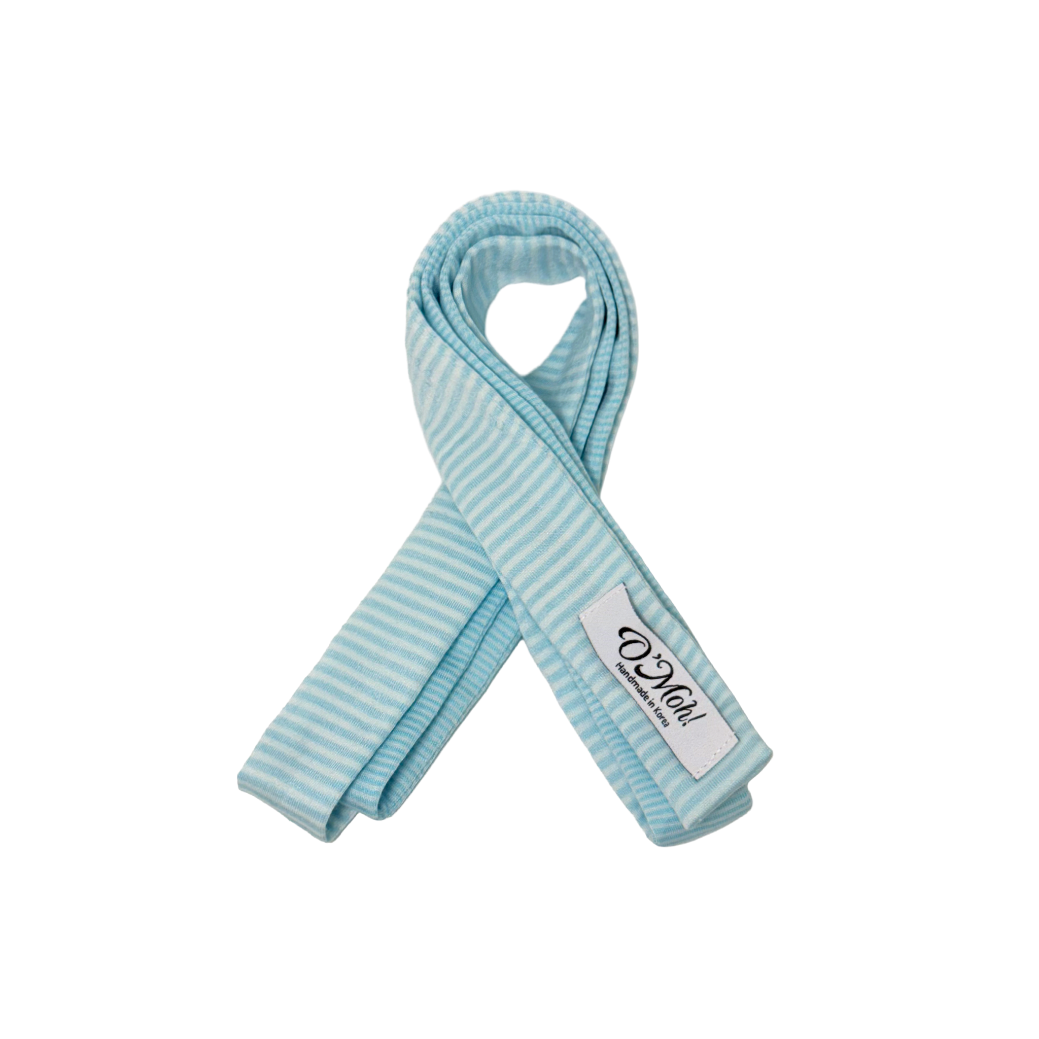 Split Stripes | Mixed Pattern Skinny Scarf
