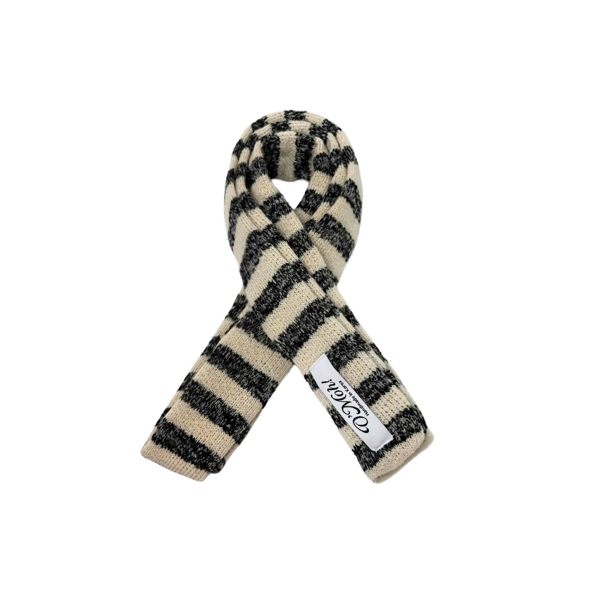Cozy Oat | Skinny Scarf