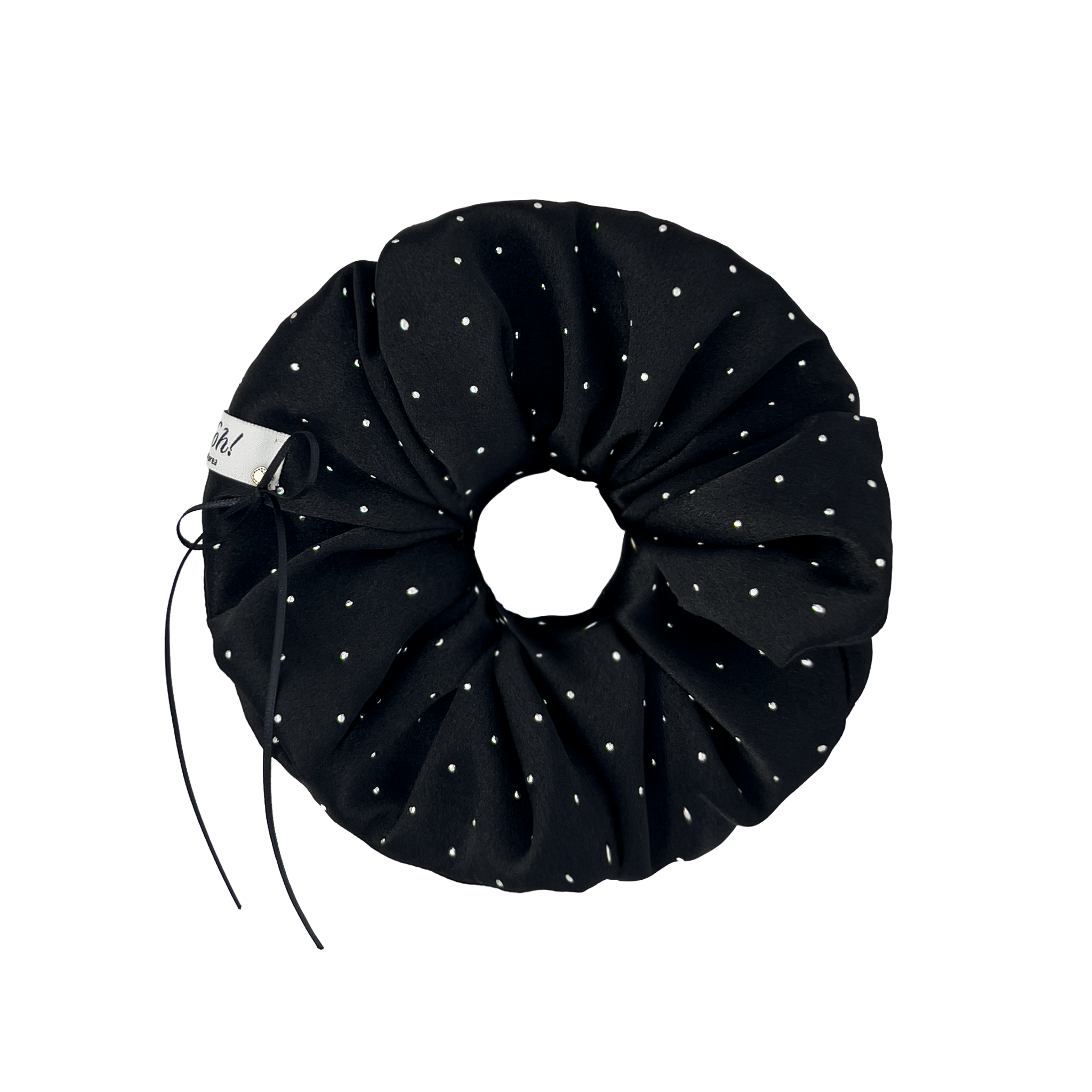 Starlight | Studded Satin Scrunchie